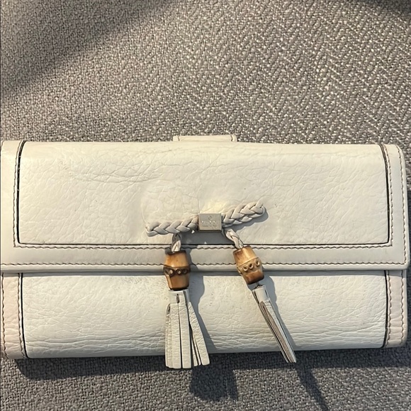 Gucci Handbags - GUCCI BAMBOO TASSELS WALLET